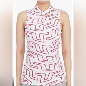 J. Lindeberg women logo shirts